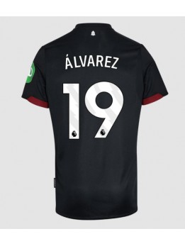 Billige West Ham United Edson Alvarez #19 Bortedrakt 2024-25 Kortermet